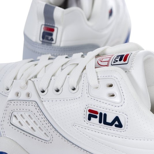 Tênis Fila Ace Branco/Cinza/Azul