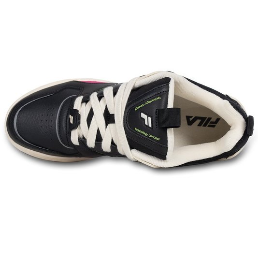 Tênis Fila Corda Preto/Bege/Verde