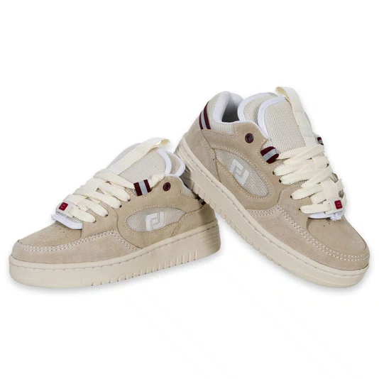 Tênis Freeday Switch Creme/Bordo