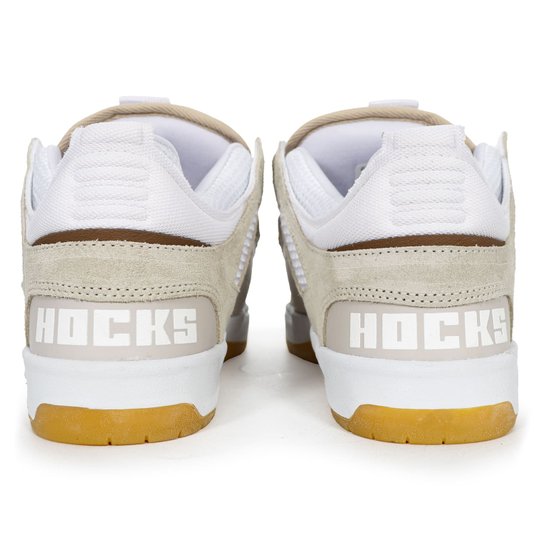 Tênis Hocks Bold Bege/Branco