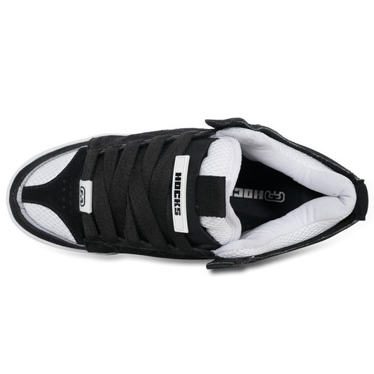 Tênis Hocks Bold Preto/Branco/Refletivo
