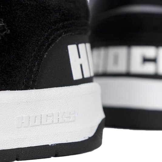 Tênis Hocks Bold Preto/Branco/Refletivo