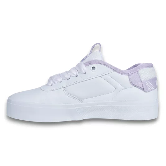 Tênis Hocks Flat Core Branco/Lilas