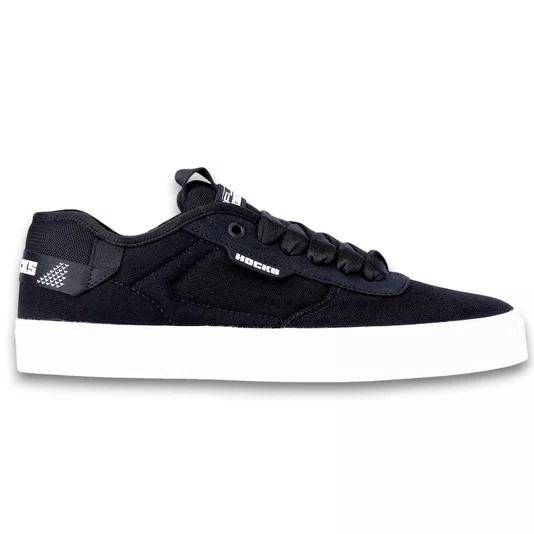 Tênis Hocks Flat Core Classic Preto/Branco