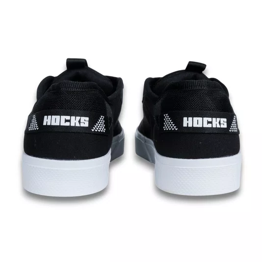 Tênis Hocks Flat Core Classic Preto/Branco