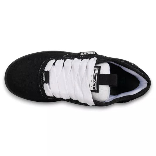 Tênis Hocks Flat Core Cordura Preto/Branco