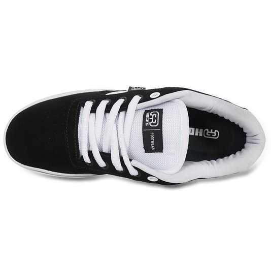 Tênis Hocks Flat Lite Preto/Branco