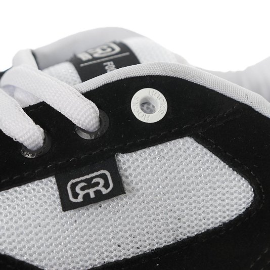 Tênis Hocks Flat Lite Preto/Branco