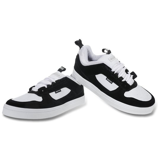 Tênis Hocks Pop Lite Preto/Branco/Petitpoa