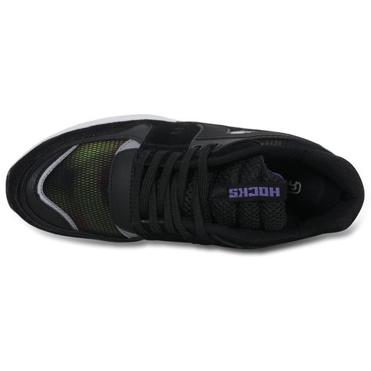 Tênis Hocks Pulsus Preto/Branco/Furta-Cor