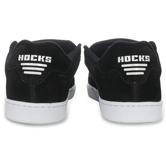 Tênis Hocks Ruas Skate Preto/Branco