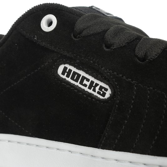 Tênis Hocks Ruas Skate Preto/Branco