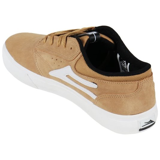 Tênis Lakai Griffin Sd Caramelo/Branco