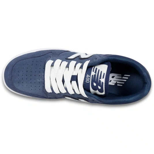 Tênis New Balance 480 Low Azul Marinho/Branco