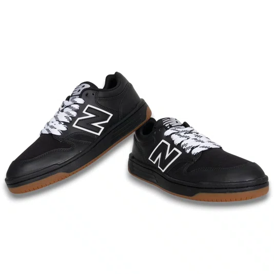 Tenis New Balance 480 Low Preto/Branco