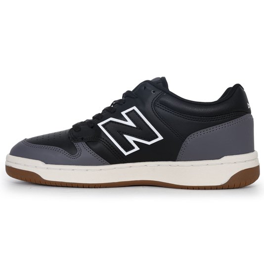 Tênis New Balance Nb 480 Low Preto/Cinza