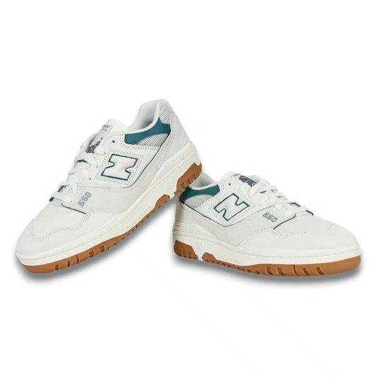 Tênis New Balance Nb 550 Off White/Verde
