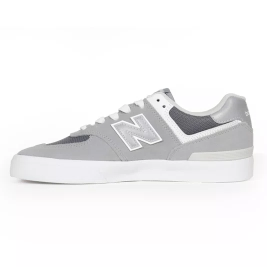 Tênis New Balance Nb Numeric 574 Cinza/Branco