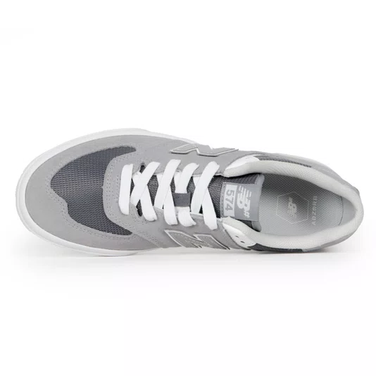 Tênis New Balance Nb Numeric 574 Cinza/Branco
