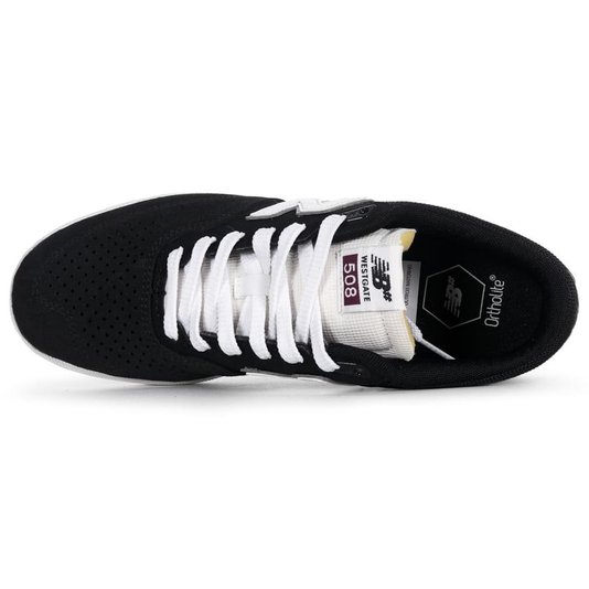 Tênis New Balance Nb Numeric Brandon Westgate 508 Preto/Cinza/Branco