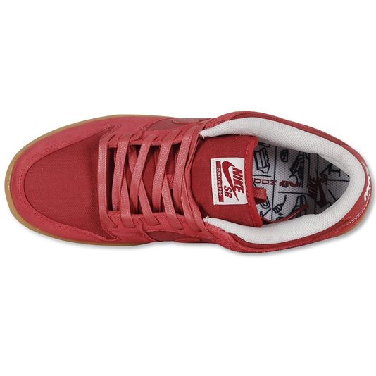 Tênis Nike Dunk Low Pro Premium Adobe Vermelho