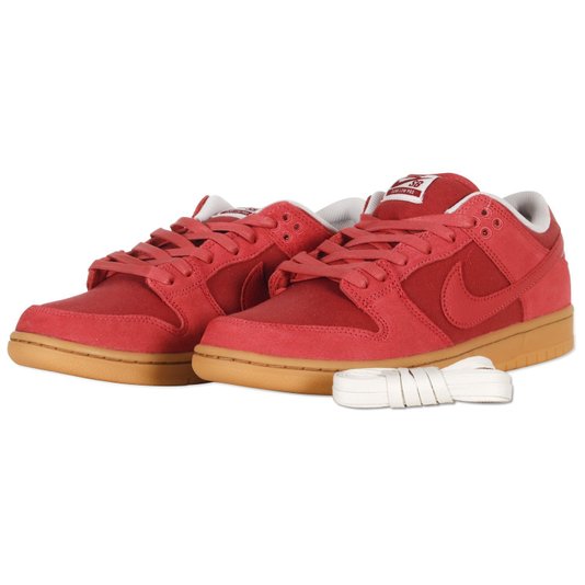 Tênis Nike Dunk Low Pro Premium Adobe Vermelho