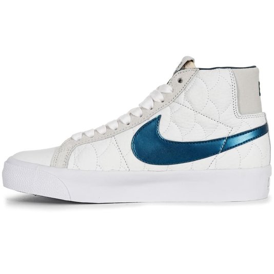 Tênis Nike Sb Blazer Zoom Mid Erik Coston Branco/Azul