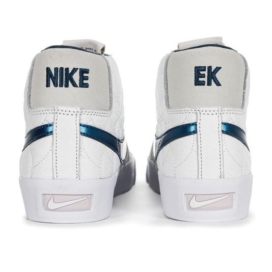 Tênis Nike Sb Blazer Zoom Mid Erik Coston Branco/Azul