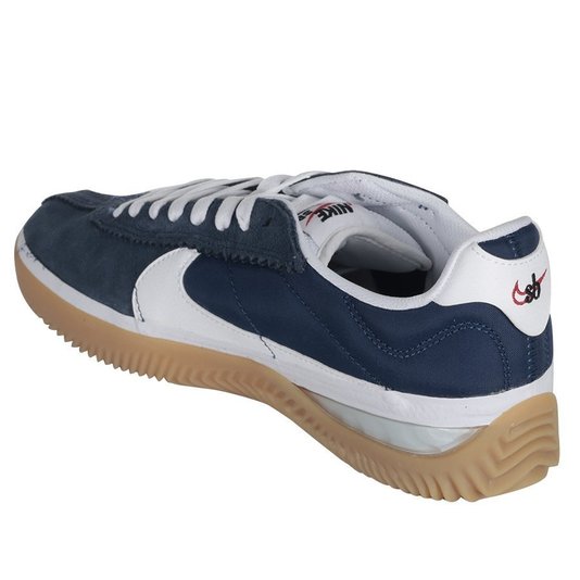 Tênis Nike Sb Brsb Eco Branco/Azul Marinho