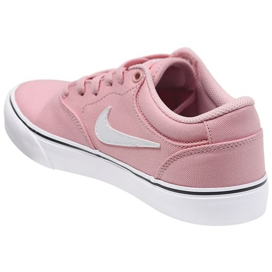 Tênis Nike Sb Chron 2 Cnvs Rosa/Branco