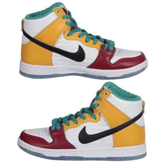 Tênis Nike Sb Dunk High Pro Froskate All Love Branco/Colorido