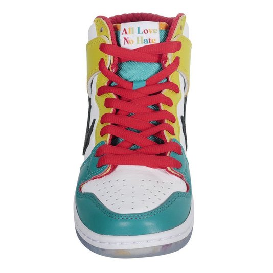 Tênis Nike Sb Dunk High Pro Froskate All Love Branco/Colorido