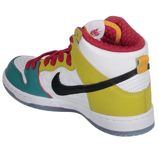 Tênis Nike Sb Dunk High Pro Froskate All Love Branco/Colorido