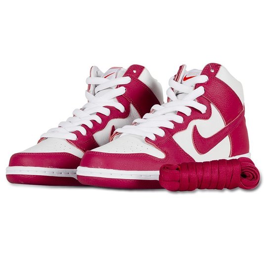 Tênis Nike Sb Dunk High Pro Iso Vermelho/Branco