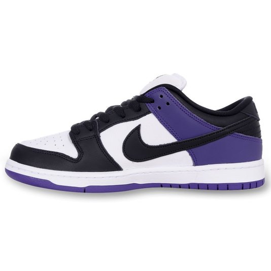 Tênis Nike Sb Dunk Low Pro Preto/Branco/Roxo
