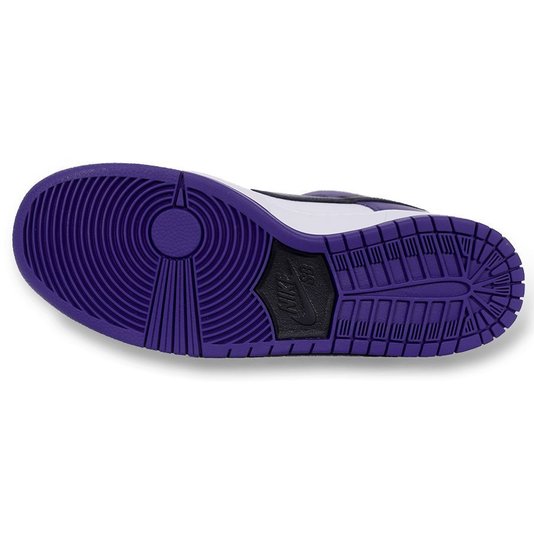 Tênis Nike Sb Dunk Low Pro Preto/Branco/Roxo