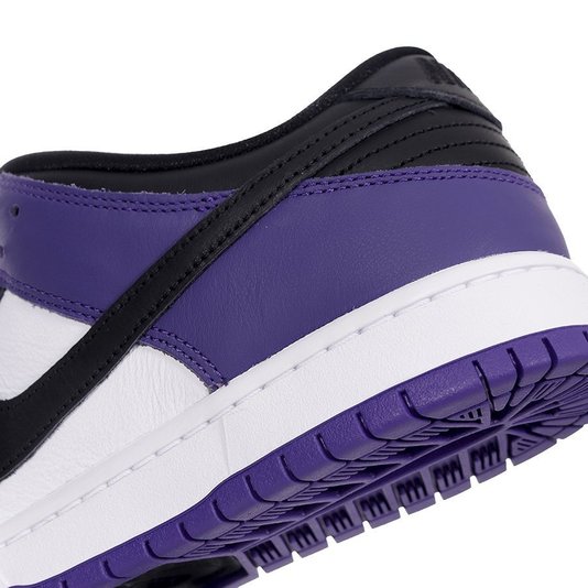 Tênis Nike Sb Dunk Low Pro Preto/Branco/Roxo
