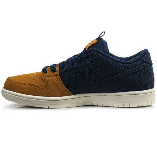 Tênis Nike SB Dunk Low Pro Prm Azul Marinho/Khaki