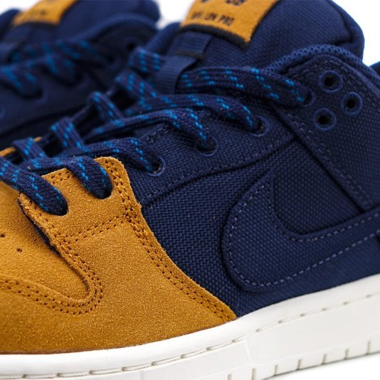 Tênis Nike SB Dunk Low Pro Prm Azul Marinho/Khaki