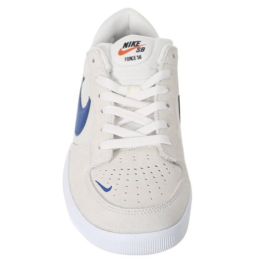 Tênis Nike Sb Force 58 Off White/Azul/Branco