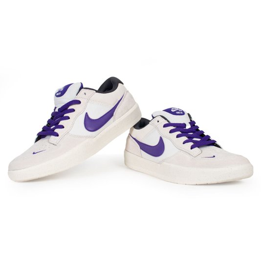 Tênis Nike Sb Force 58 Off White/Roxo