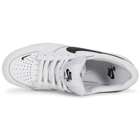 Tênis Nike Sb Force 58 Premium Branco/Preto