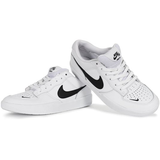 Tênis Nike Sb Force 58 Premium Branco/Preto