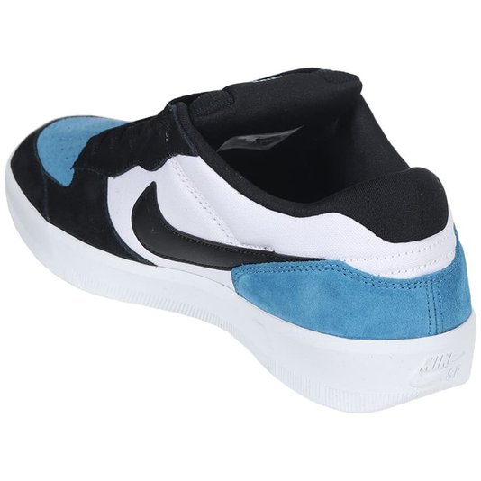 Tênis Nike Sb Force 58 Preto/Branco/Azul