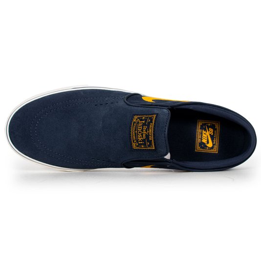 Tênis Nike Sb Janoski+ Slip Azul