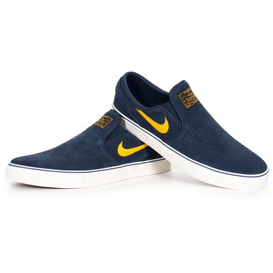 Tênis Nike Sb Janoski+ Slip Azul