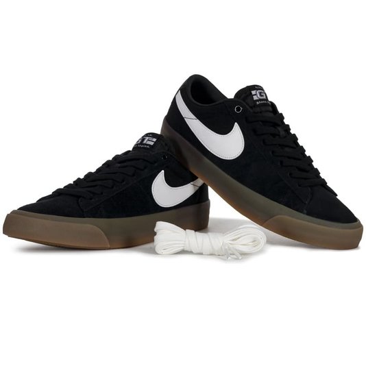 Tênis Nike Sb Zoom Blazer Low Pro Gt Preto/Branco/Marrom