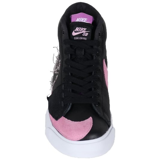 Tênis Nike Sb Zoom Blazer Mid Edge Preto/Rosa/Branco