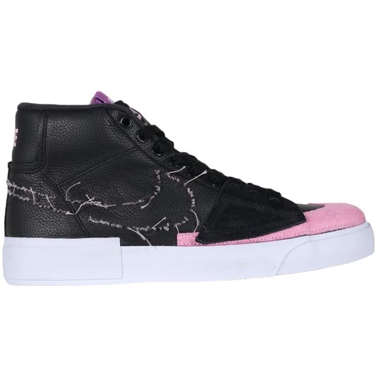 Tênis Nike Sb Zoom Blazer Mid Edge Preto/Rosa/Branco