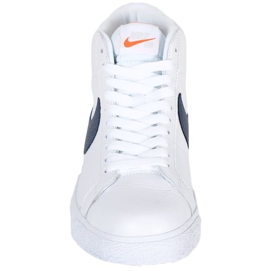 Tênis Nike Sb Zoom Blazer Mid Iso Branco/Azul